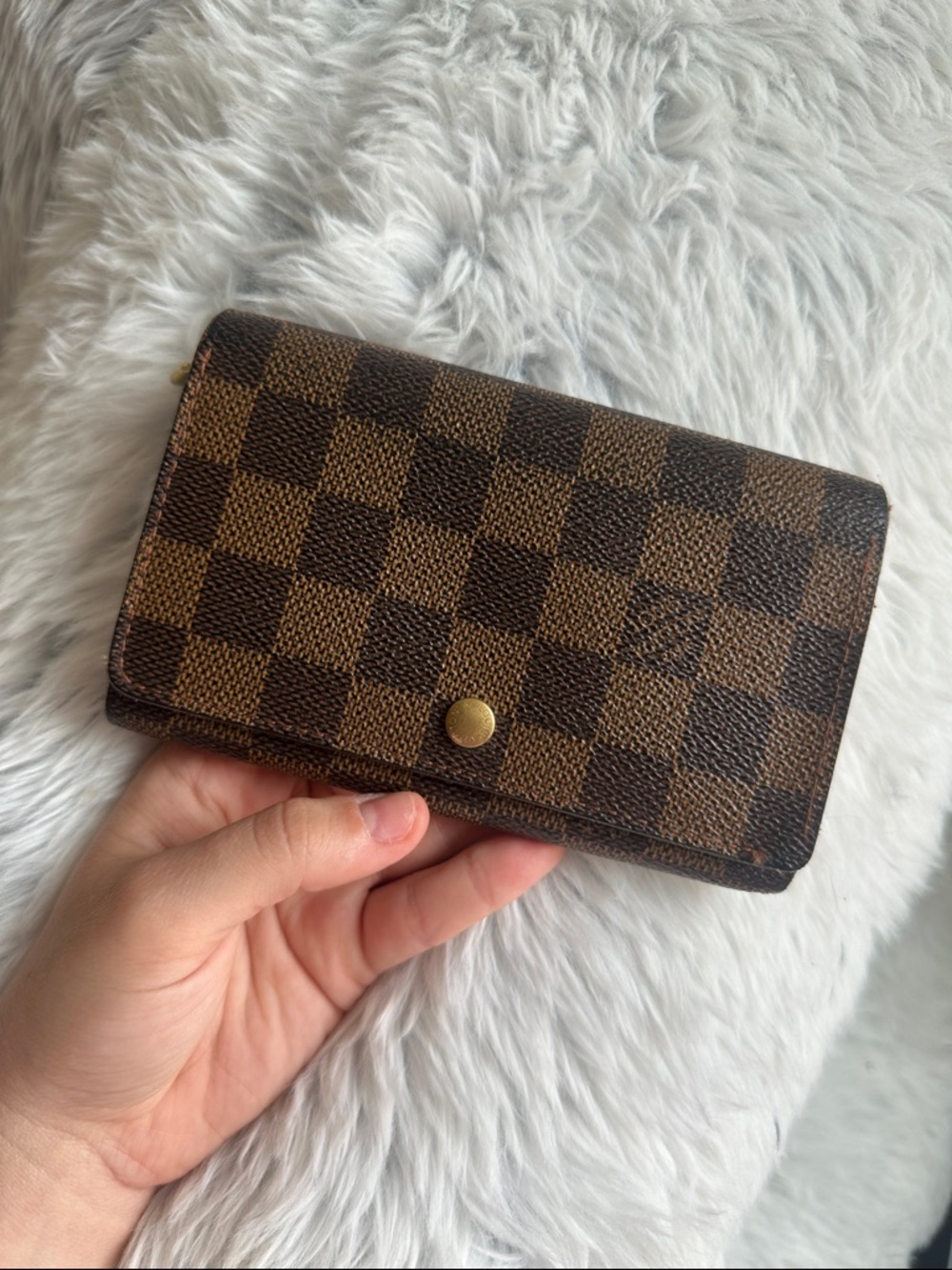 Vintage 02 Louis Vuitton Damier Tresor Wallet